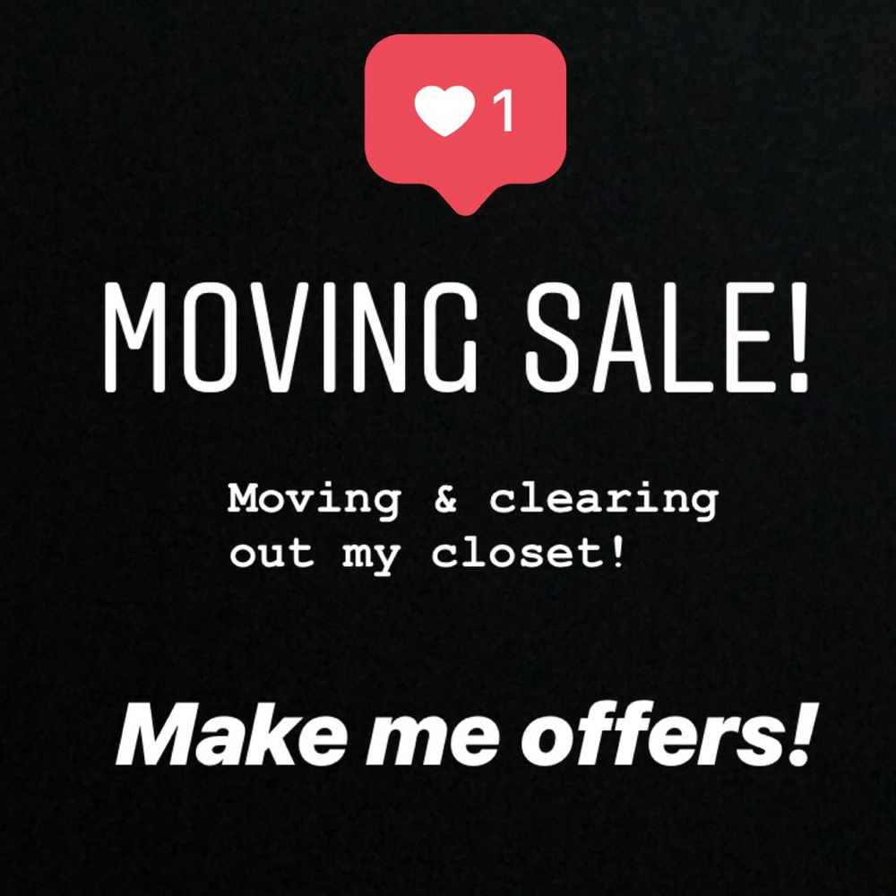 Moving Sale!